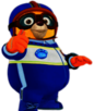 Special Agent Oso In A Blue Suit