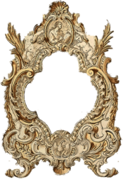 Vintage Floral Frame