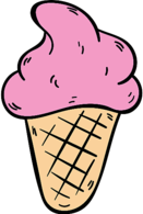 Quirky Ice Cream Icon