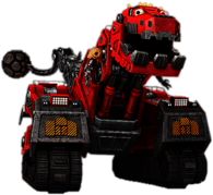 Dinotrux character Ty wagging his tail