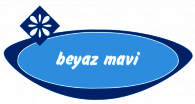 beyaz mavi