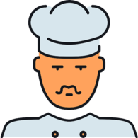Colorful Chef Icon