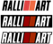 Mitsubishi Ralli Art