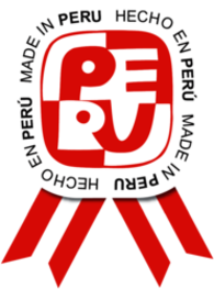 Hecho en Peru escarapela