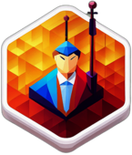 Low poly erhu app icon
