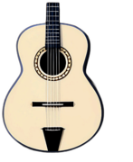 Low poly bouzouki app icon