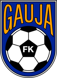 FK Gauja Valmiera (early 00's logo)