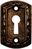 Antique Cast Keyhole