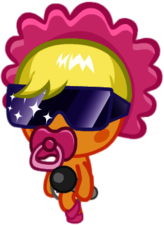 Lady GooGoo the Glitzy BooHoo Walking