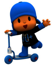 Pocoyo Riding Scooter