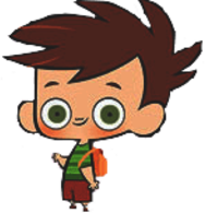 Eliot Kid With Backpack