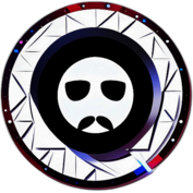 Cinema, Minimalist App Icon - Circle Icon Bevel Border