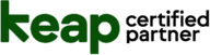 Keap Certified Partner logo landscape