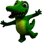Wissper Character Kev the Crocodile