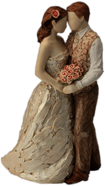 Couple In Love Wedding Figurines