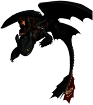 Night Fury and Rider