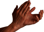 Clapping Hands Man