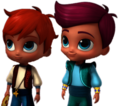 Shimmer and Shine Zac and Kaz