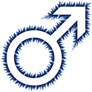 Male Symbol Skyline