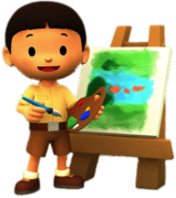 Leo the Wildlife Ranger Painting