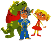 Kaatje, Kamiel and Victor Cartoon