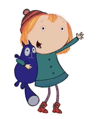 Peg + Cat Waving Hello