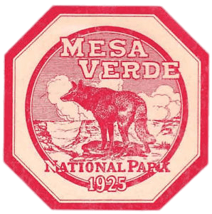 Mesa Verde National Park Vintage