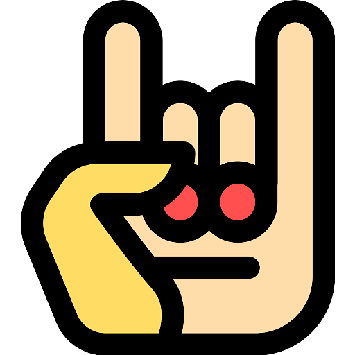 Rock N Roll Hand Symbol