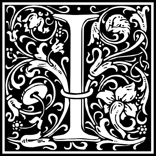 Decorated Letter I