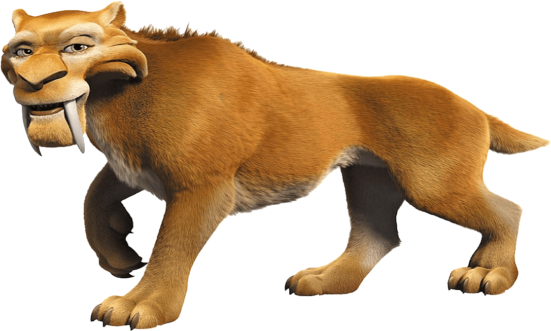 Ice Age character Diego the Saber-toothed Cat