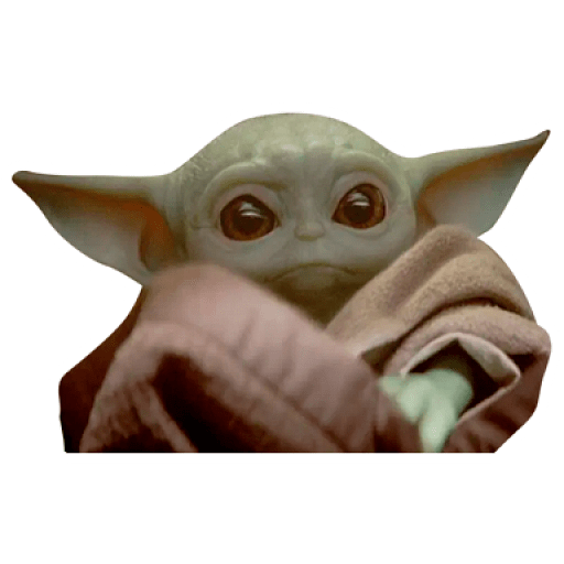 Baby Yoda Face