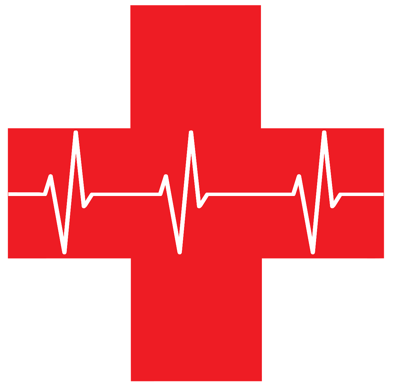 Red First Aid Cross