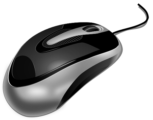 Photorealistic Computer Mouse Clipart