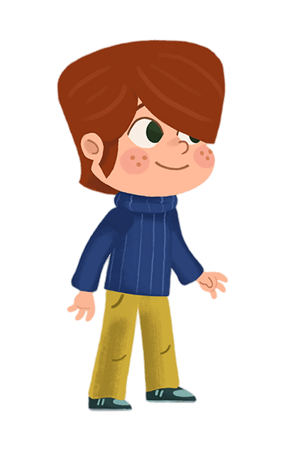 Kiva Can do ! character Saul Dunne