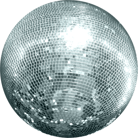 Disco Ball From Under