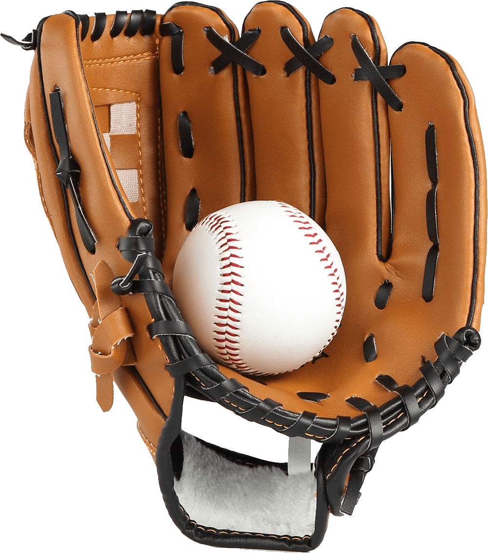 Baseball Glove and Ball