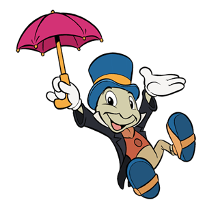 Pinocchio Jiminy Cricket