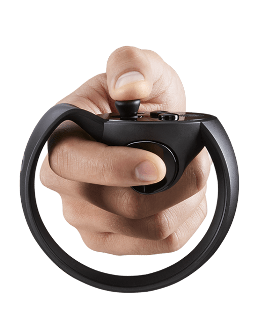 Oculus Touch Controller In Hand