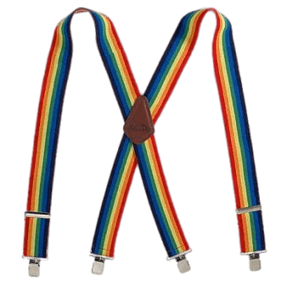Rainbow Suspenders