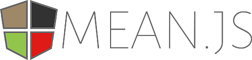Mean.js logo landscape