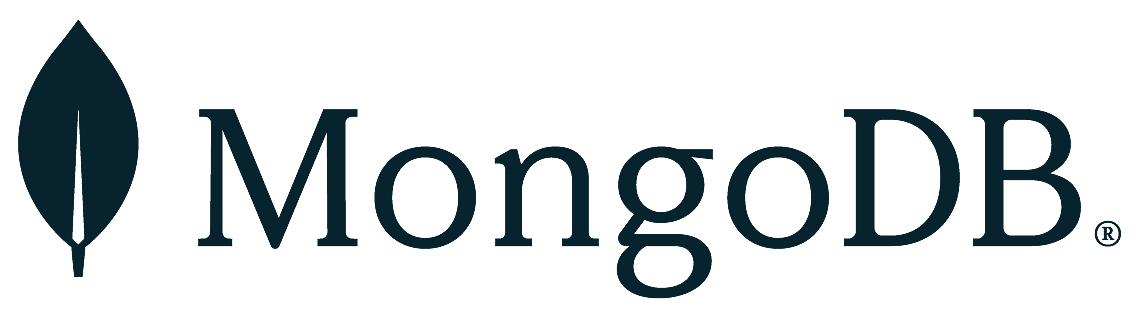 MongoDB logo black