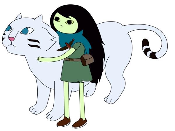 Adventure Time Shoko and Her Tiger