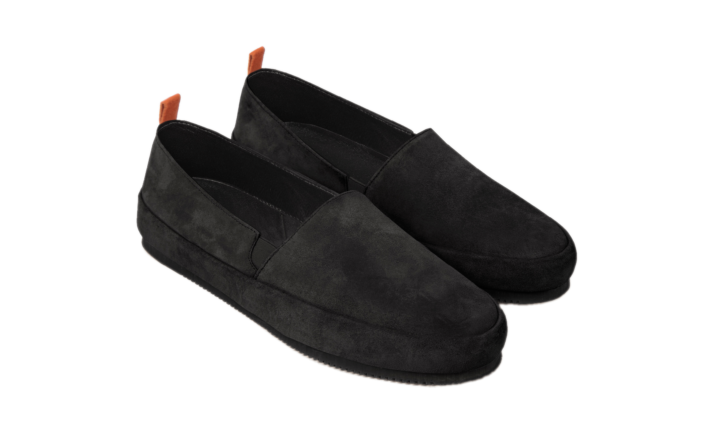 Black Suede Loafers