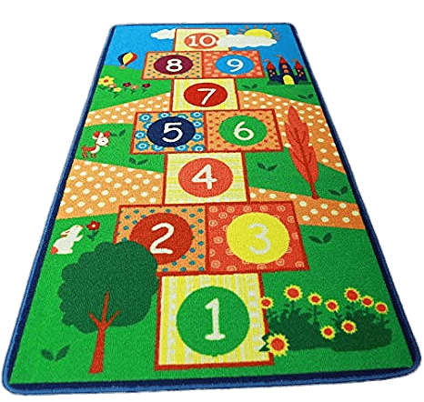 Colourful Hopscotch Rug