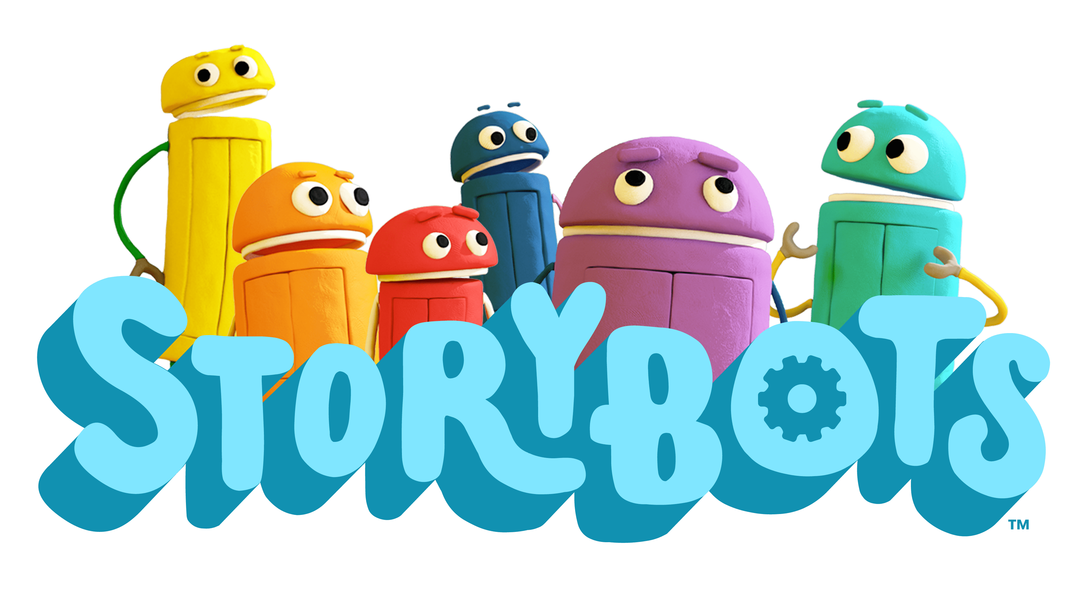 StoryBots Logo With Characters