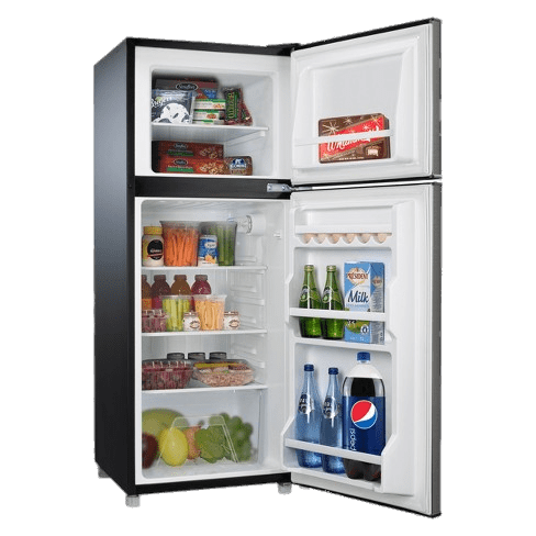 Open Whirlpool Refrigerator