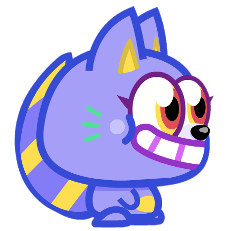 Grinny the Persuasive Pusskins Going Right