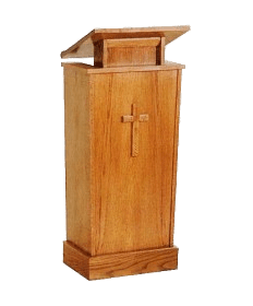 Pulpit With Cross