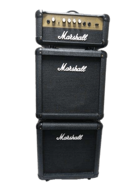 Marshall Stack Of Guitar Amplifiers