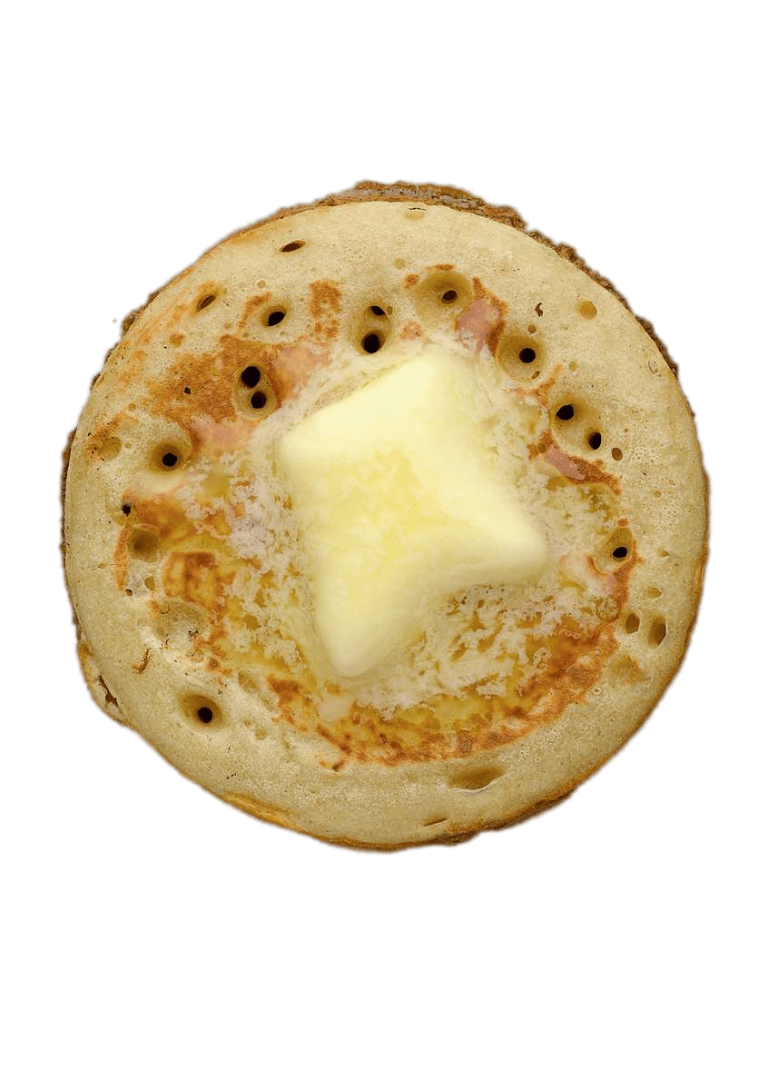 Crumpet With Butter